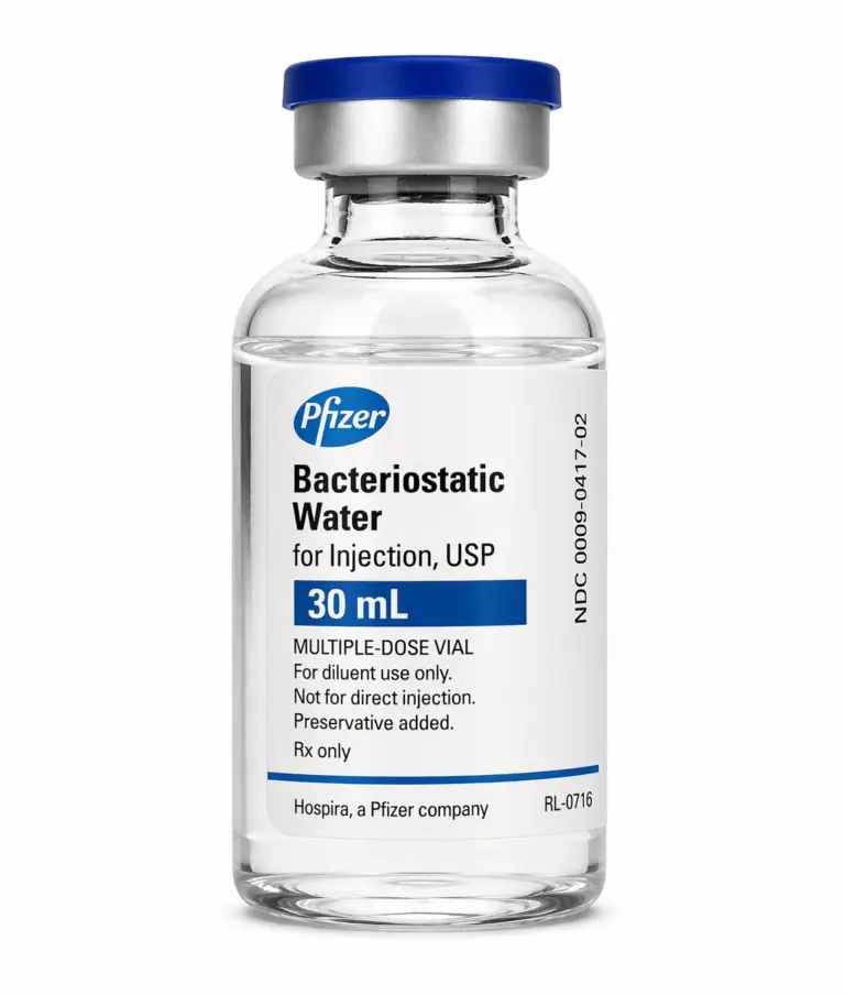 bacteriostatic water 30ml Canada from Maple Research Labs