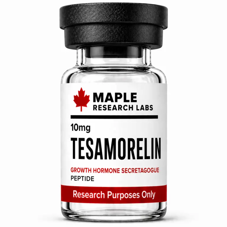 Tesamorelin peptide Canada from Maple Research Labs