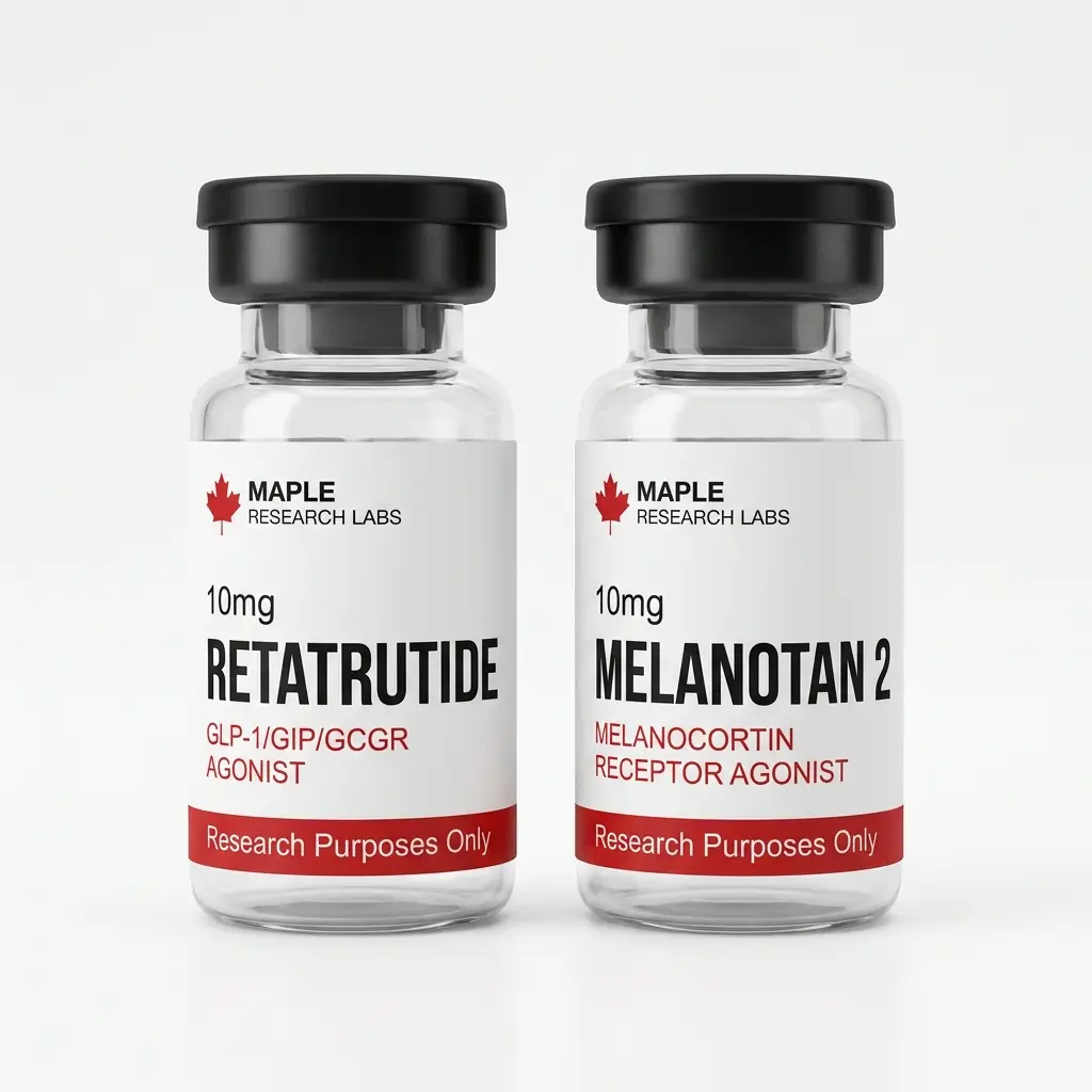 Summer Stack - Retatrutide 10MG + Melanotan 2 10MG Research Bundle 1 Summer Stack - Retatrutide 10MG + Melanotan 2 10MG Research Bundle